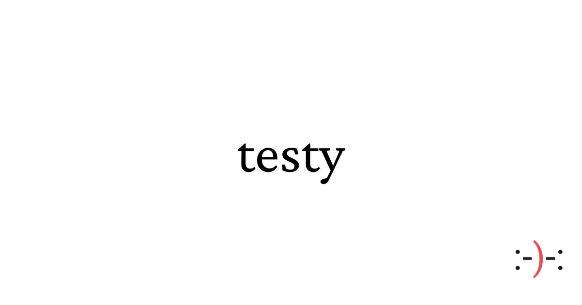 testy - Dictionary of Emotions